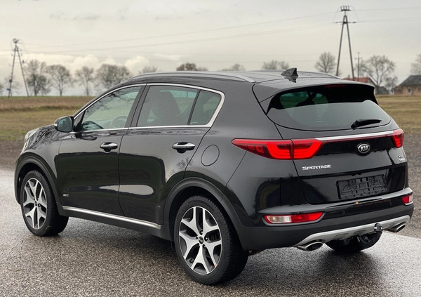 Kia Sportage cena 76999 przebieg: 140000, rok produkcji 2017 z Łochów małe 497
